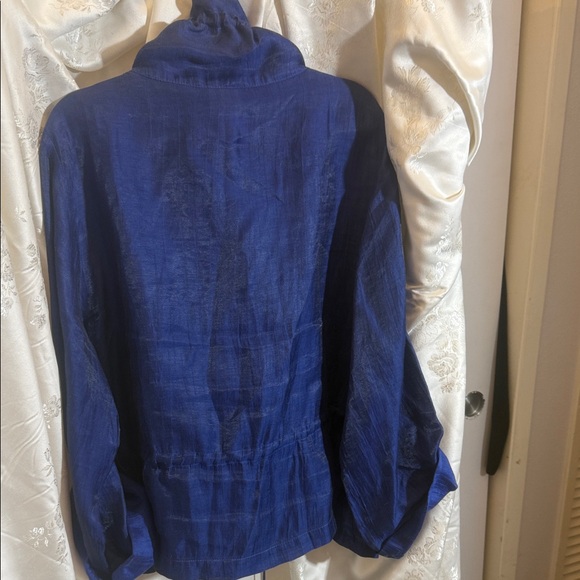 Ruby Rd. Royal Blue Utility Jacket - Picture 4 of 4